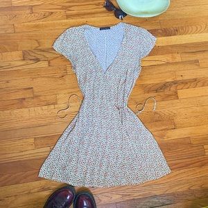 Brandy Melville Floral Wrap Dress🌼